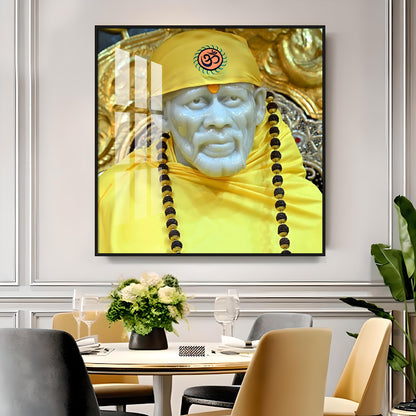 Jai Shree Sai Premium Acrylic Square Wall Art