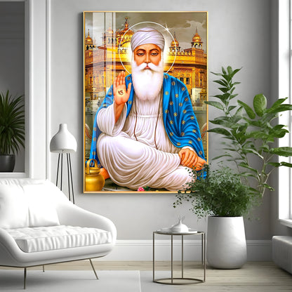 Guidance Of Guru Ji Premium Vertical Acrylic Wall Art