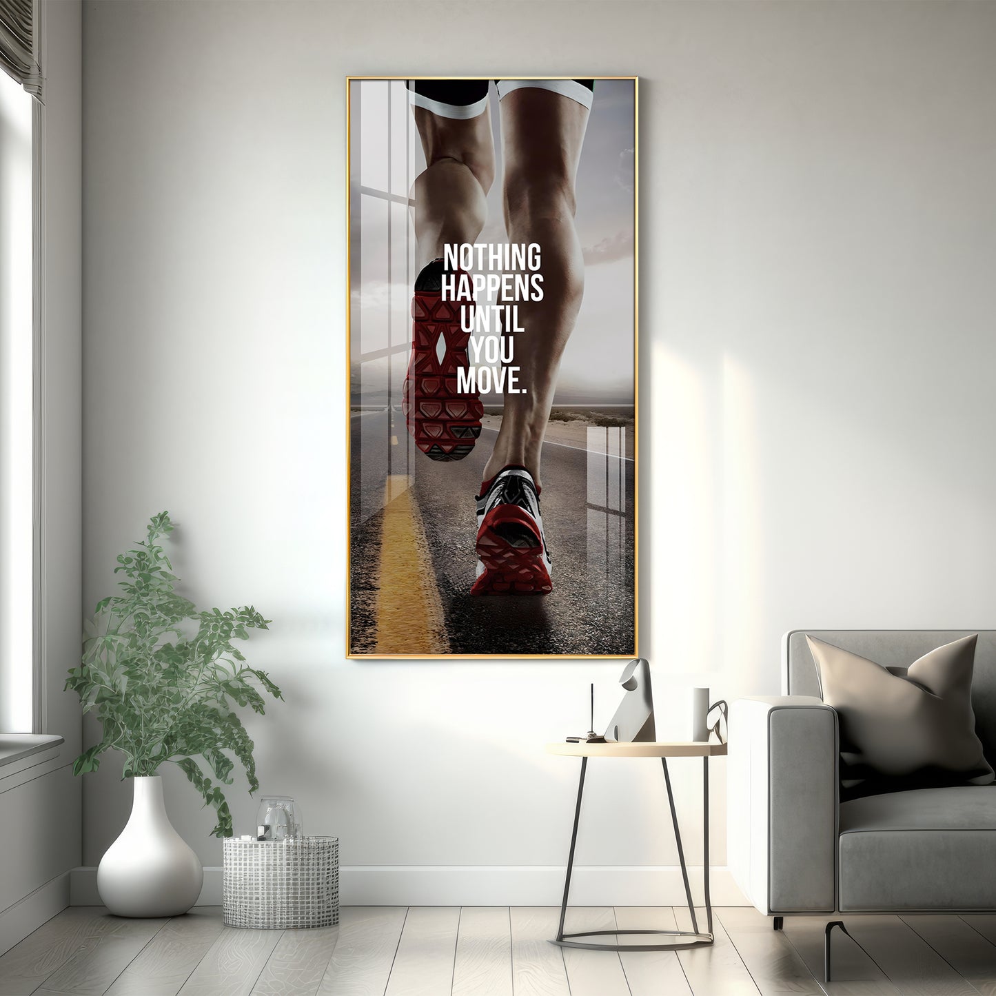 Fitness Enthusiast Premium Acrylic Vertical Wall Art