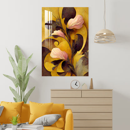 Balcony Flowers Acrylic Wall Art