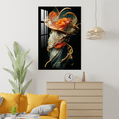 Floral Soul Acrylic Wall Art