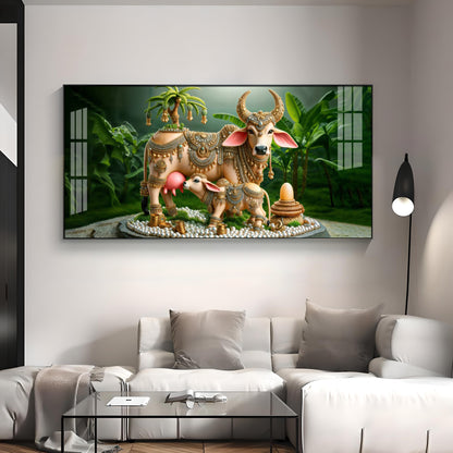 Nandi Jewelled Adornments Premium Acrylic Horizontal Wall Art