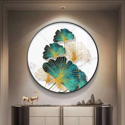 Emerland Petal Art Premium Acrylic Round Wall Art