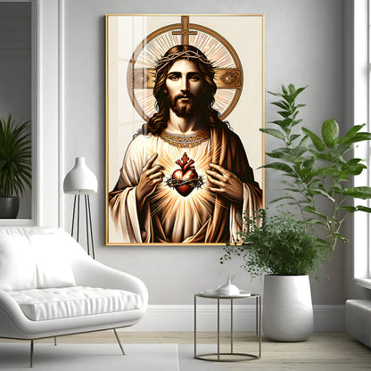 Eternal Light Premium Acrylic Vertical Wall Art