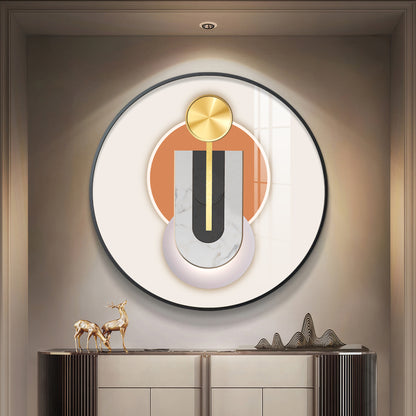 Urban Unity Premium Acrylic Round Wall Art