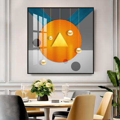 Geometric Light Luxury Premium Acrylic Square Wall Art