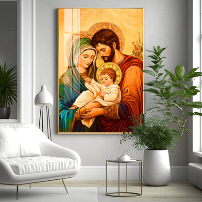 Holy Family Premium Acrylic Vertical Wall Art