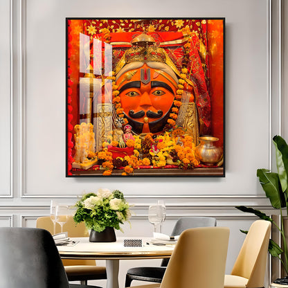 Jai Salasar Dhaam Premium Acrylic Square Wall Art