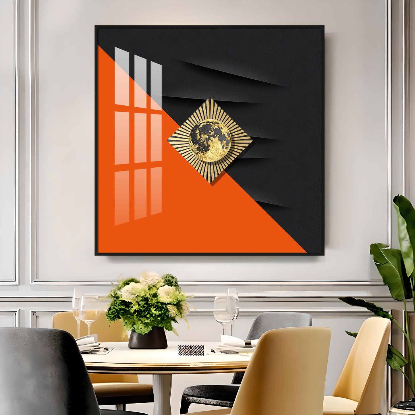 Symbolic Premium Acrylic Square Wall Art