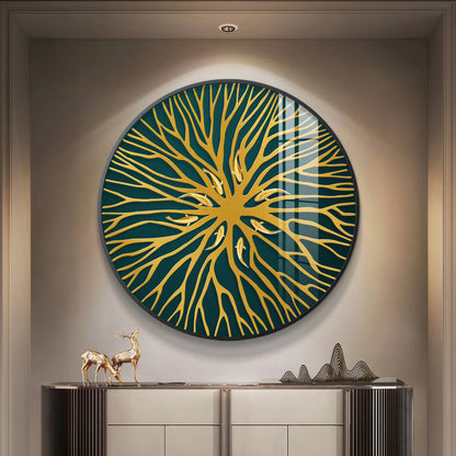 Horizon Sphere Art Premium Acrylic Round Wall Art