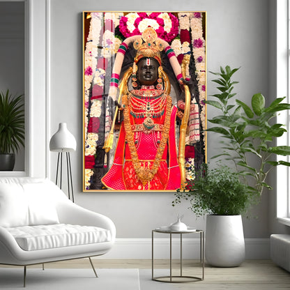 Ram Lalla Premium Acrylic Vertical Wall Art