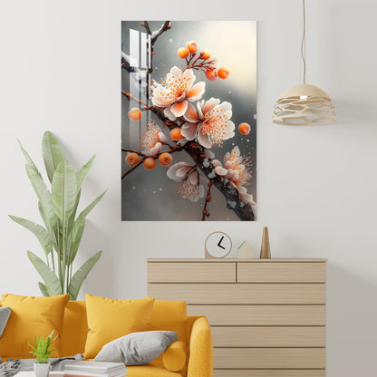 Blossom Berries Acrylic Wall Art