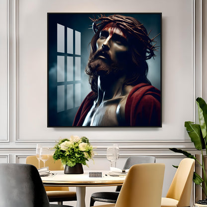 Jesus Premium Acrylic Square Wall Art