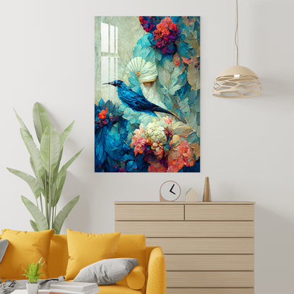 Delighted Bird Acrylic Wall Art