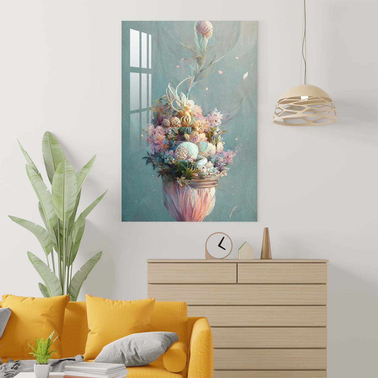 Floral Season Acrylic Wall Art