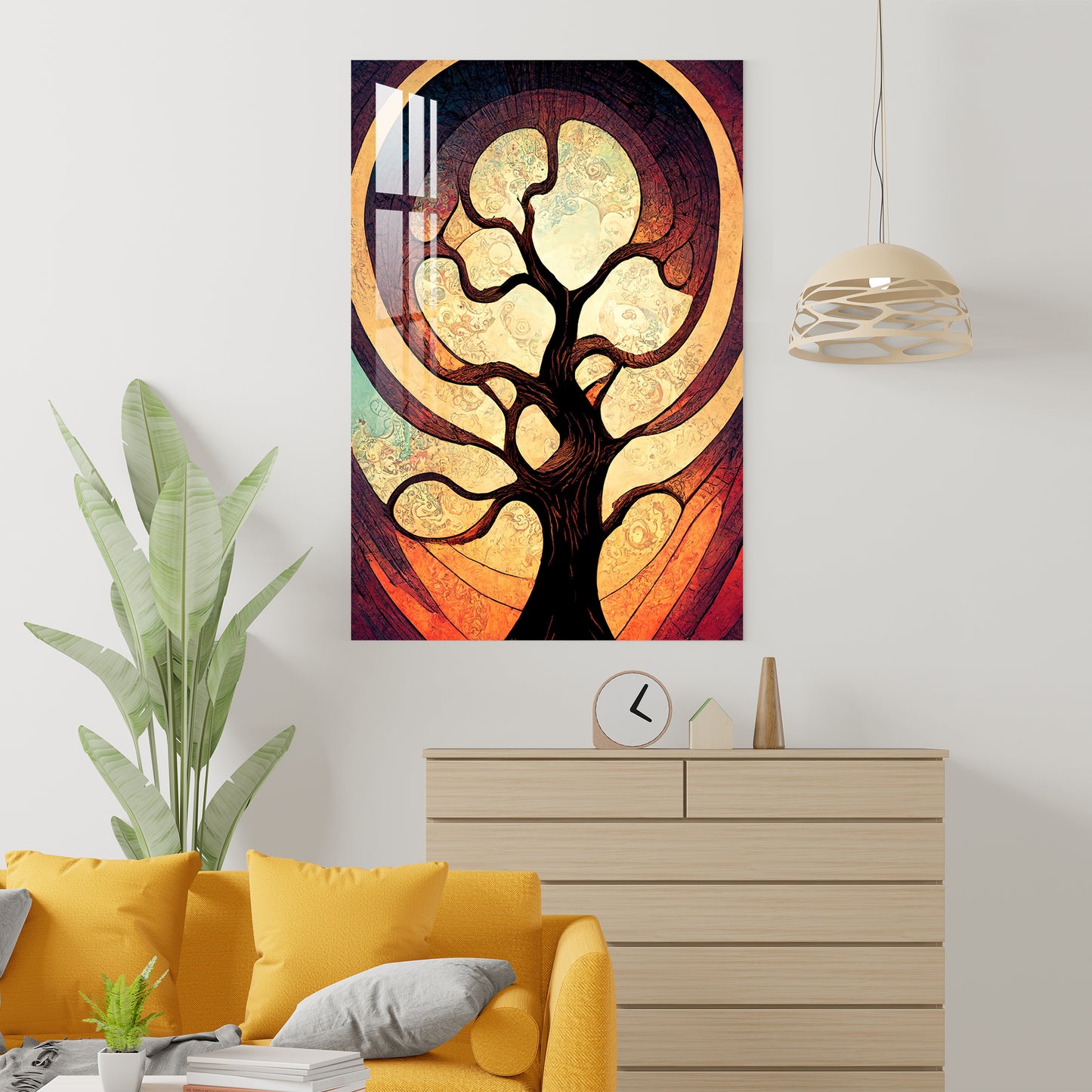 Whimsical Tree Acrylic Wall Art