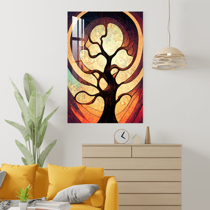 Whimsical Tree Acrylic Wall Art