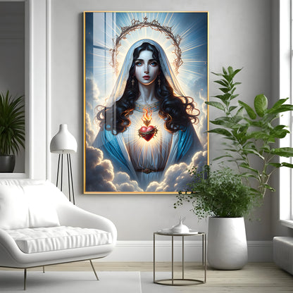 Heartfelt Devotion Premium Acrylic Vertical Wall Art