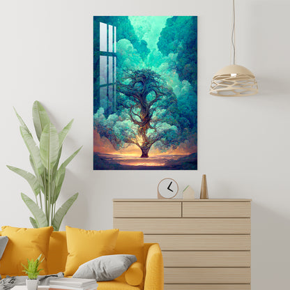 Tree of a Fairy Tale Acrylic Wall Art