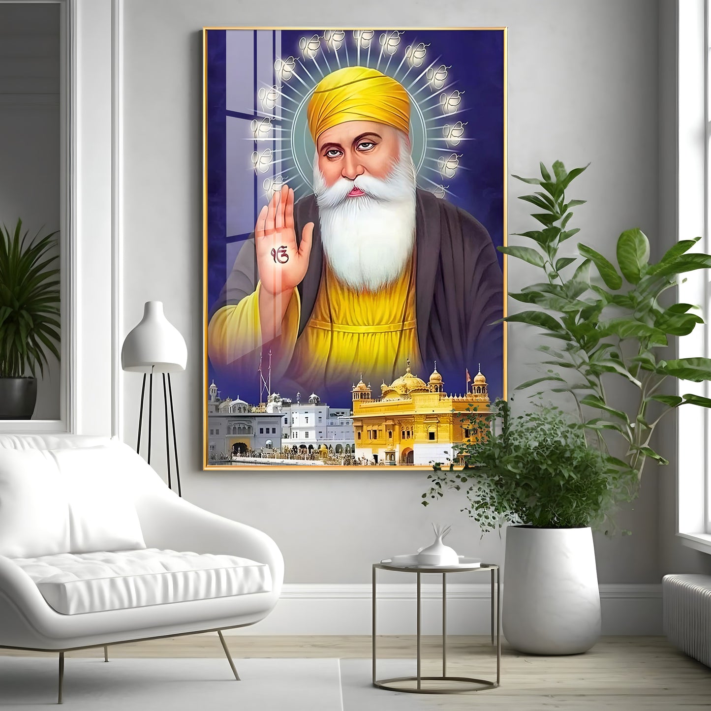 Guru's Wisdom Premium Vertical Acrylic Wall Art