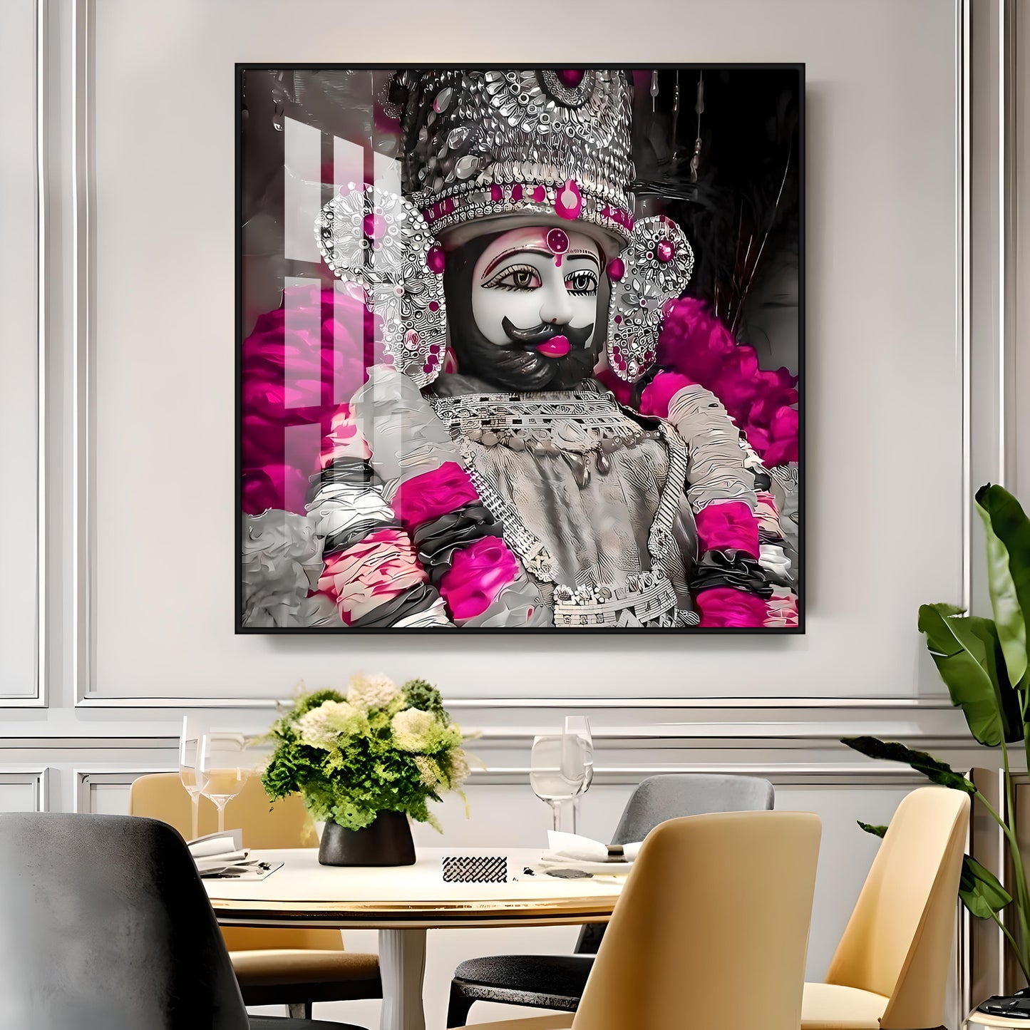 Shyam Sarkar Premium Acrylic Square Wall Art