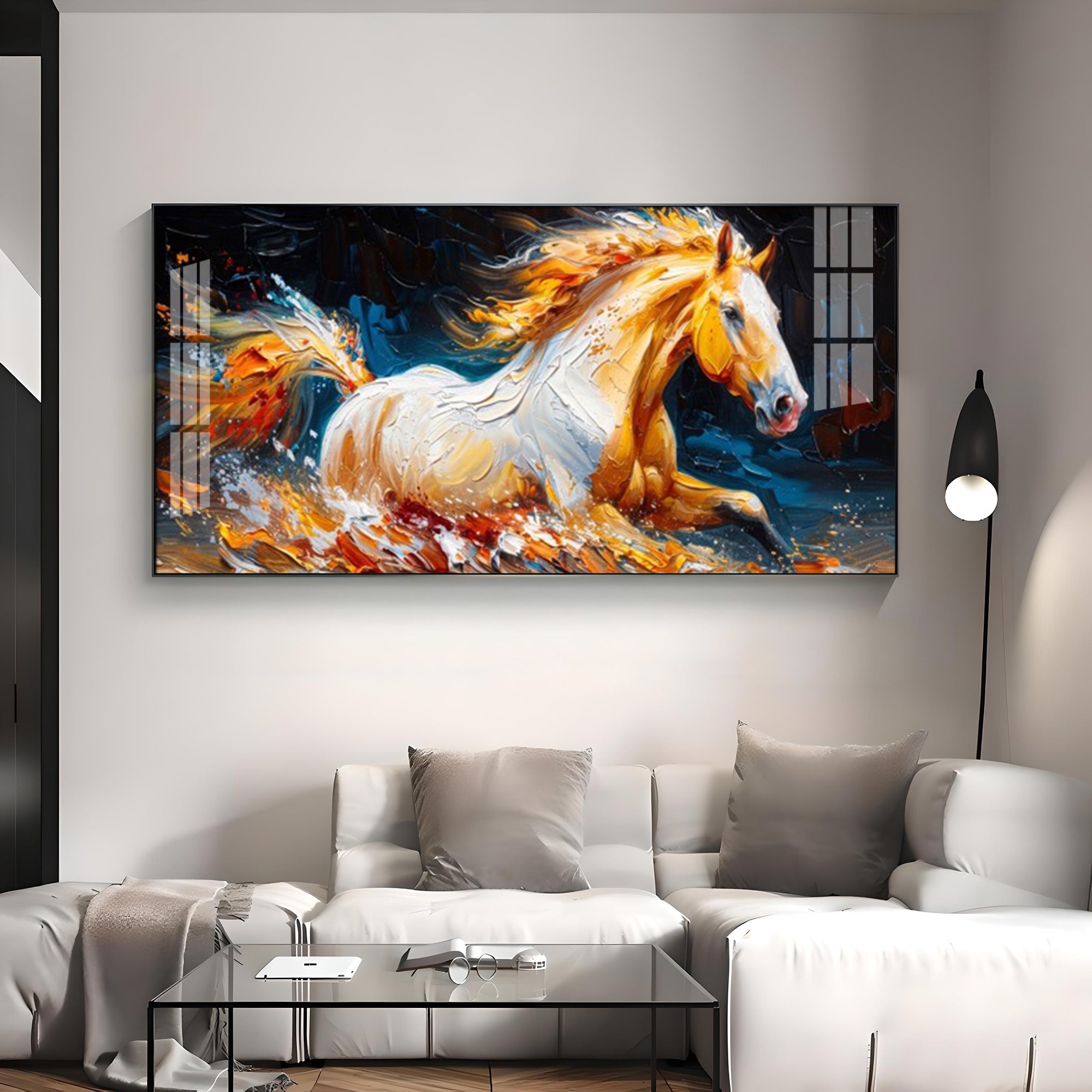 Fantasy Horse Premium Acrylic Horizontal Wall Art