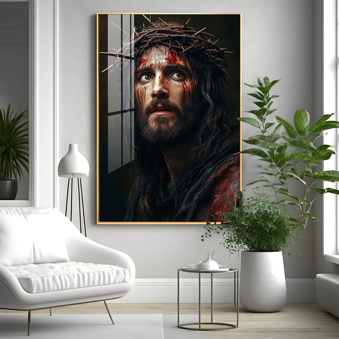 Christ's Embrace Premium Acrylic Wall Art