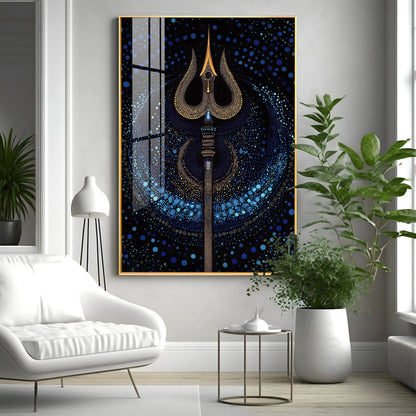 Celestial Guardian Premium Vertical Acrylic Wall Art