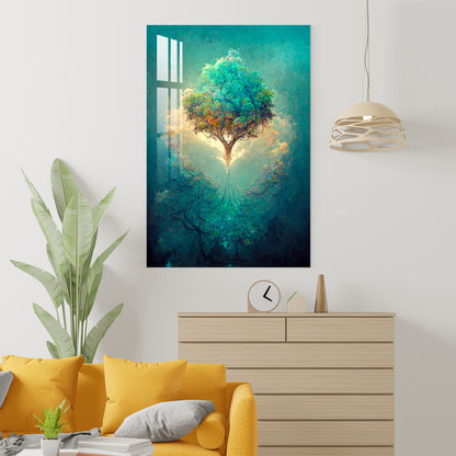 The Green Heaven Acrylic Wall Art