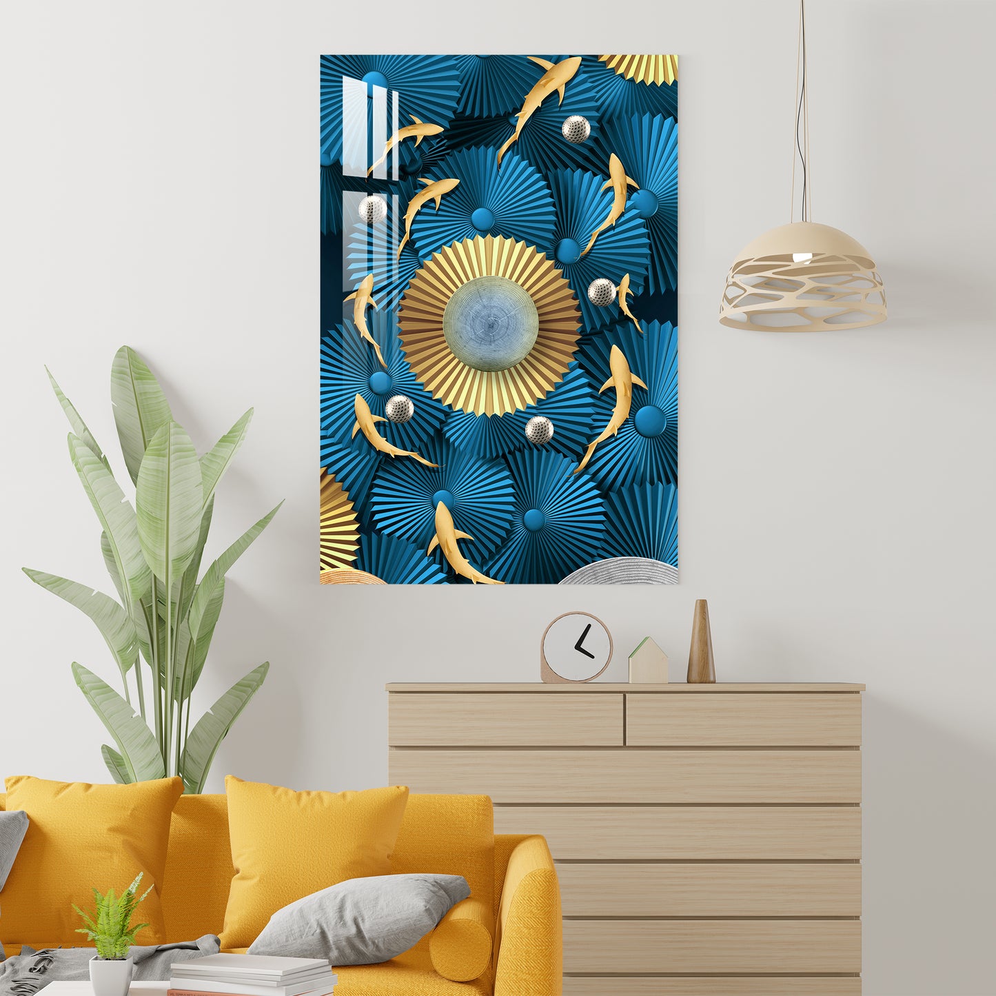 Feng Shui Seascape Acrylic Wall Art