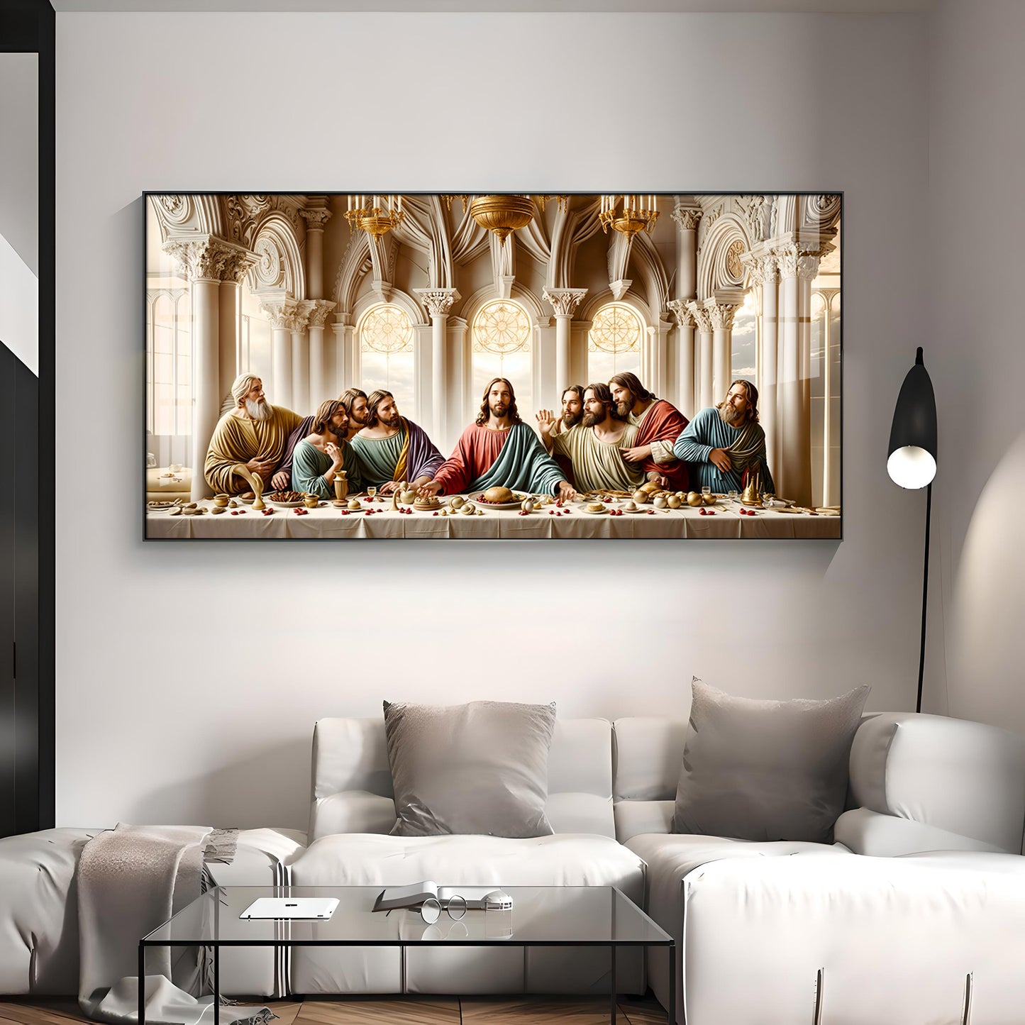 Last Supper Premium Acrylic Horizontal Wall Art