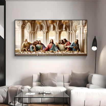 Last Supper Premium Acrylic Horizontal Wall Art