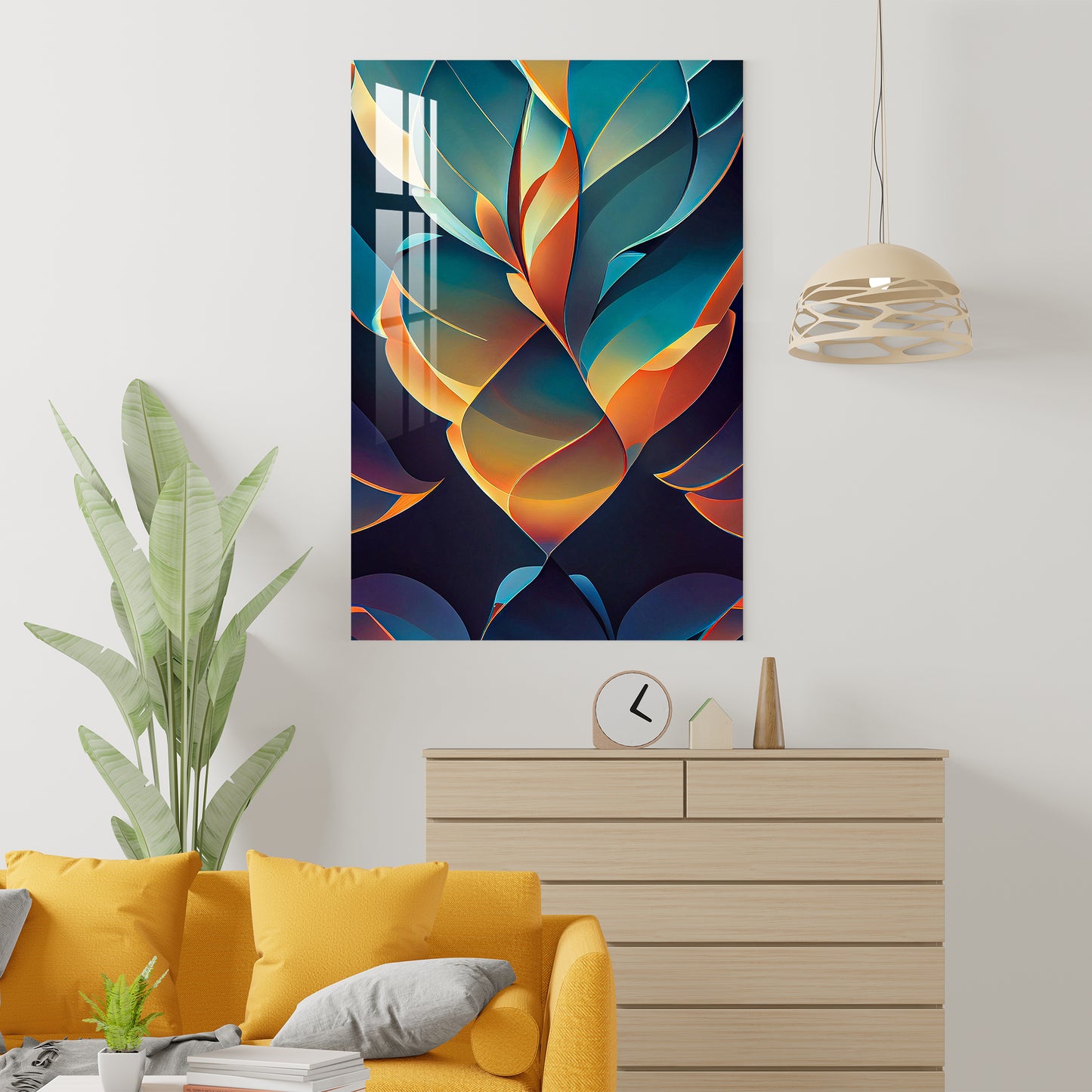 Colorful Mess Acrylic Wall Art