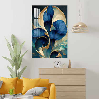 Blue Beauty Acrylic Wall Art