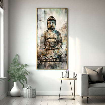 Peaceful Reflection Premium Acrylic Vertical Wall Art