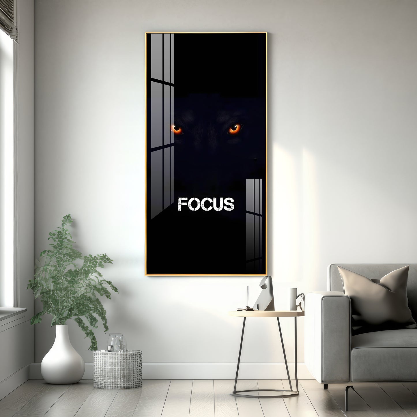 Focus on Your Dreams Premium Acrylic Vertical Wall Art