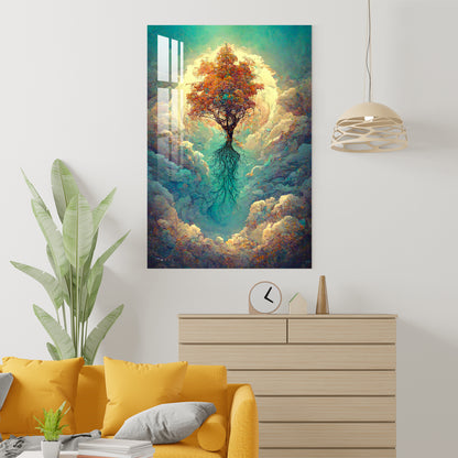 Tree Of Wisdom Acrylic Wall Art