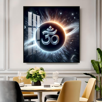 Om Premium Acrylic Square Wall Art