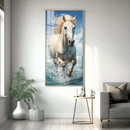 Charismatic Horse Premium Acrylic Vertical Wall Art