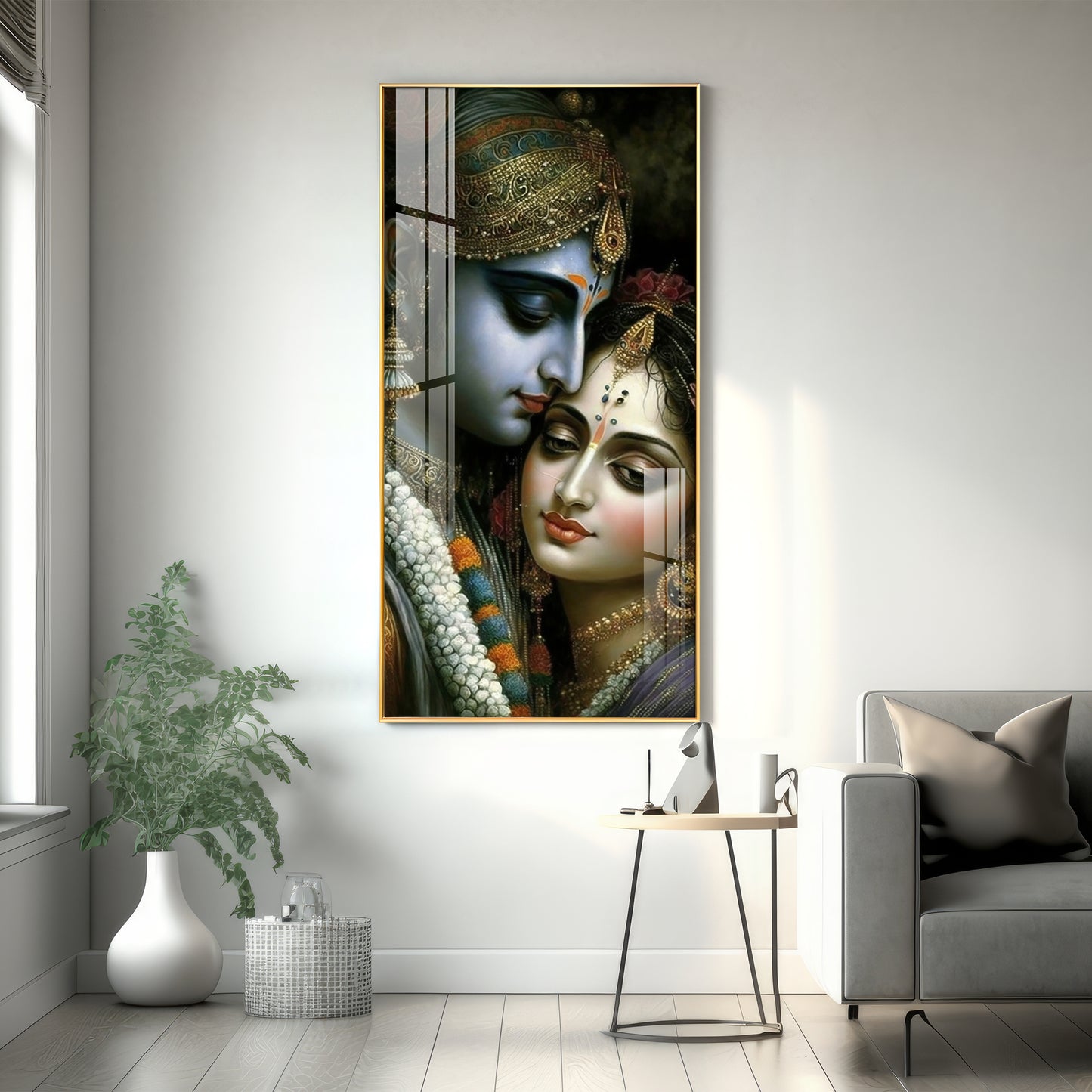 Sacred Love Premium Acrylic Vertical Wall Art