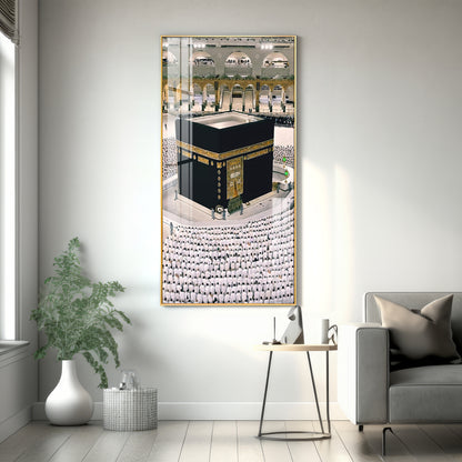 Mecca Premium Acrylic Vertical Wall Art