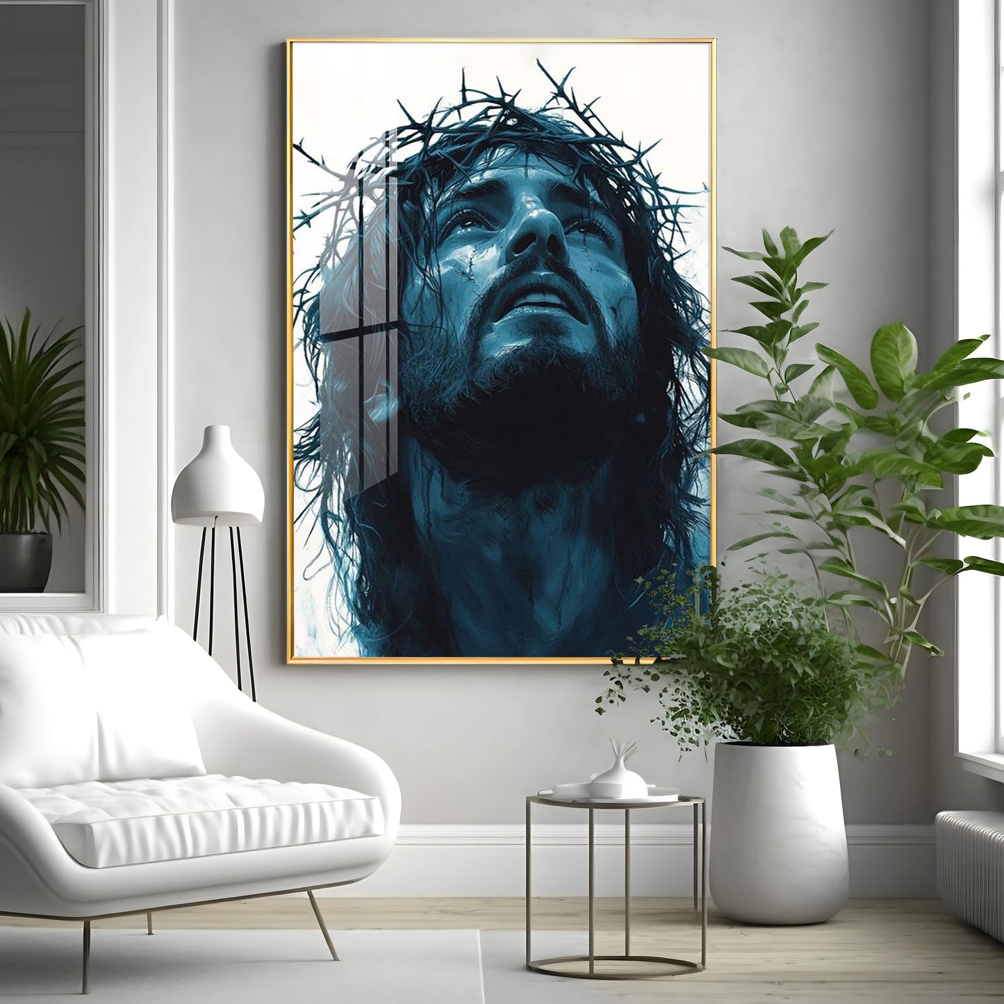 Faithful Presence Of Jesus Premium Acrylic Wall Art