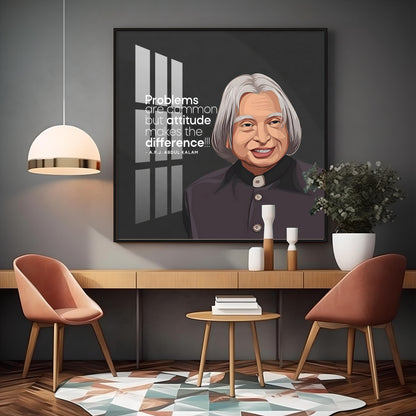 Dr. A.P.J  Abdul Kalam Premium Acrylic Square Wall Art