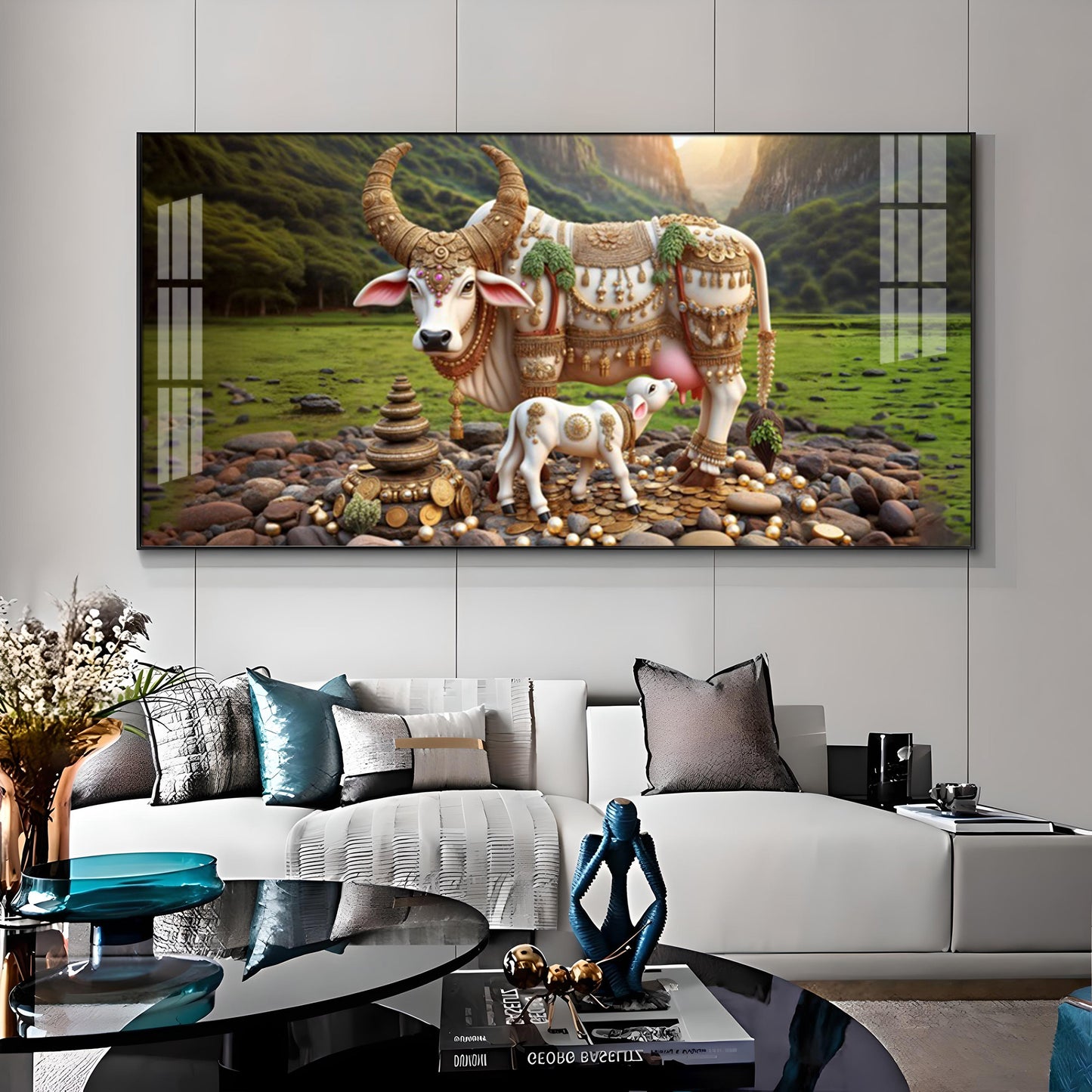 Prosperity Blessings Premium Acrylic Horizontal Wall Art