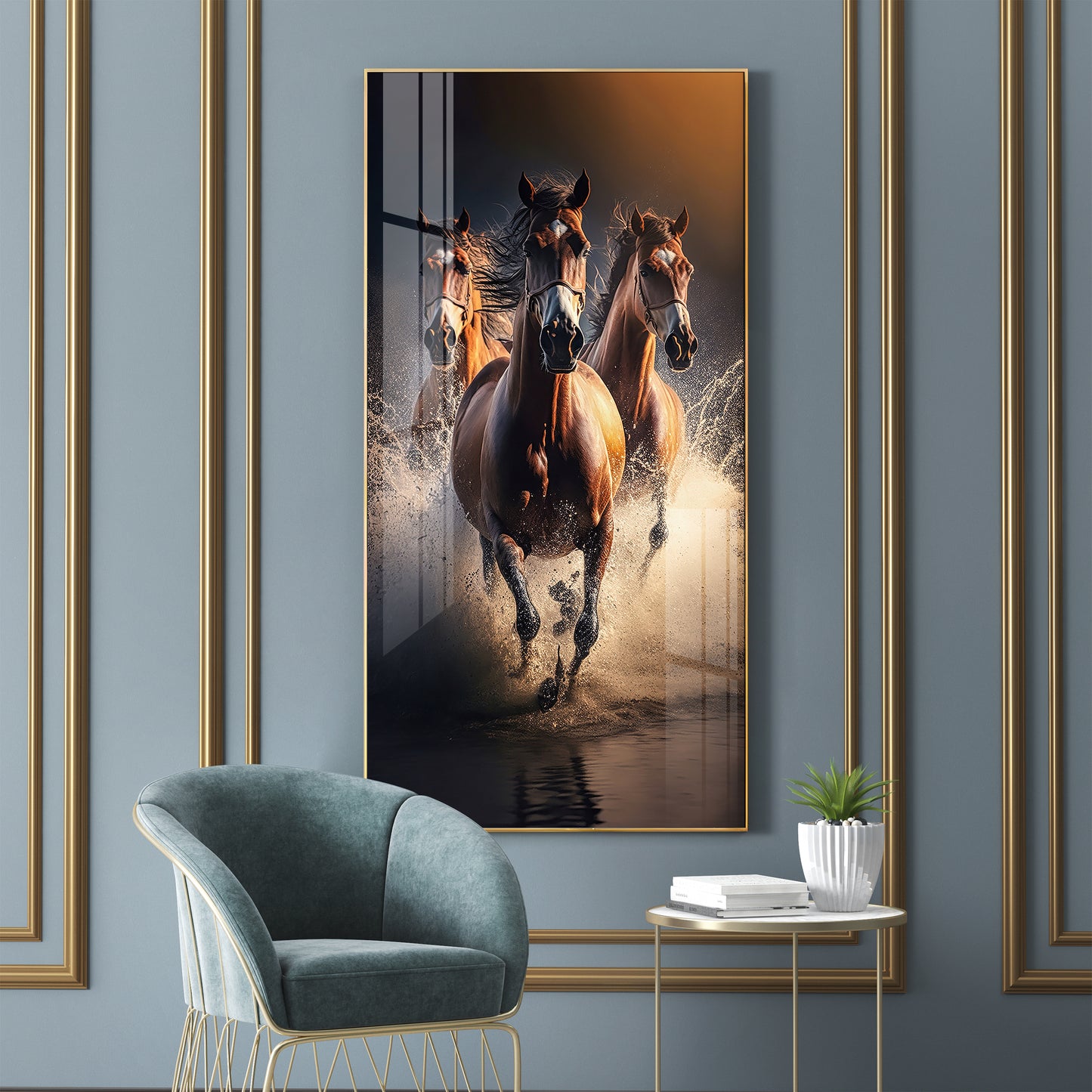 Beauty With Wilderness Premium Acrylic Vertical Wall Art