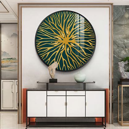 Horizon Sphere Art Premium Acrylic Round Wall Art