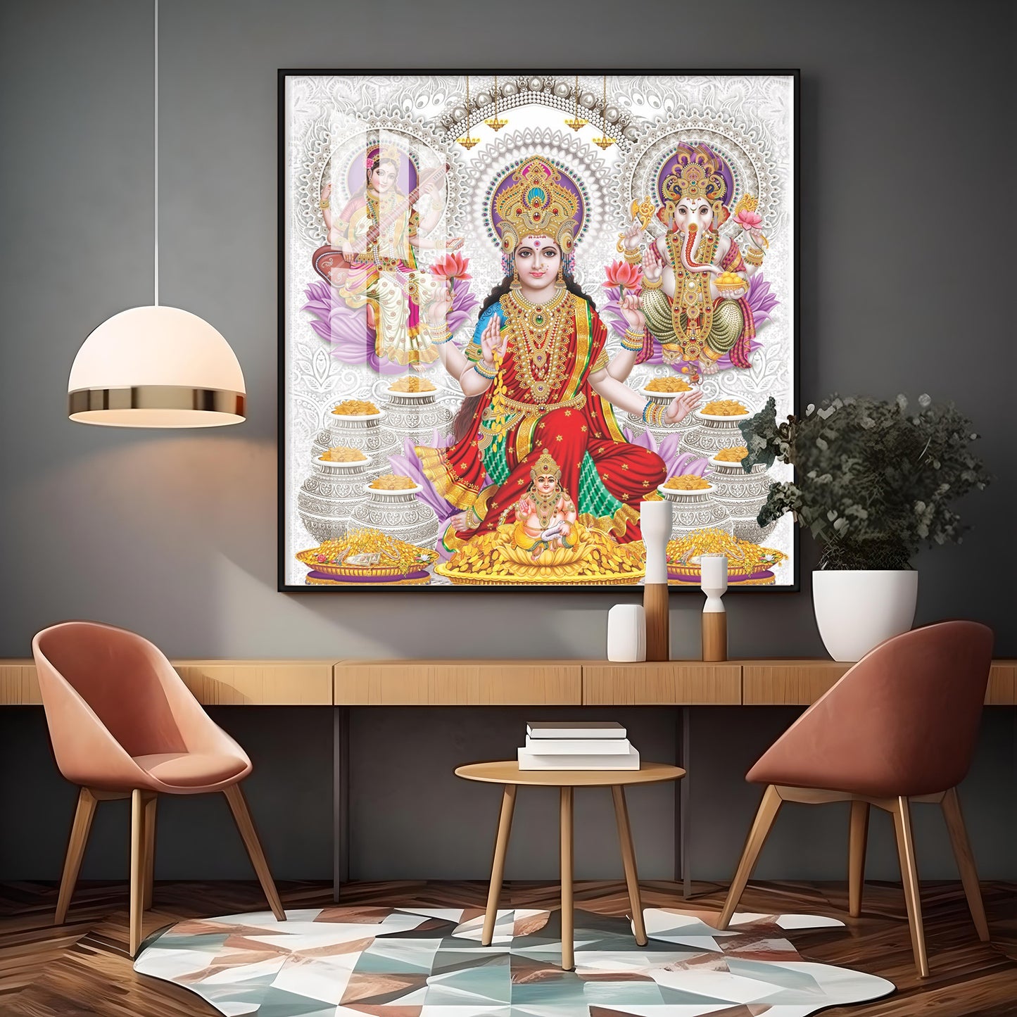 Supreme Deities Premium Acrylic Square Wall Art