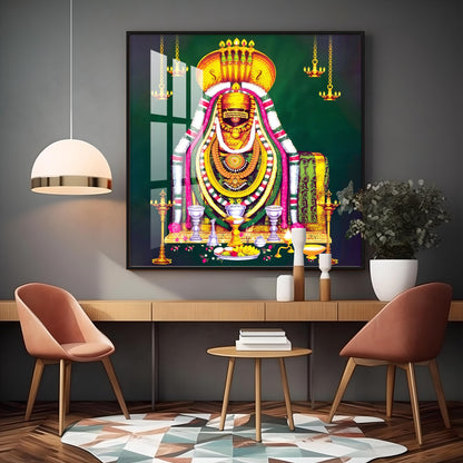 Tiruvannamalai Arulmigu Annamalaiyar Premium Acrylic Square Wall Art