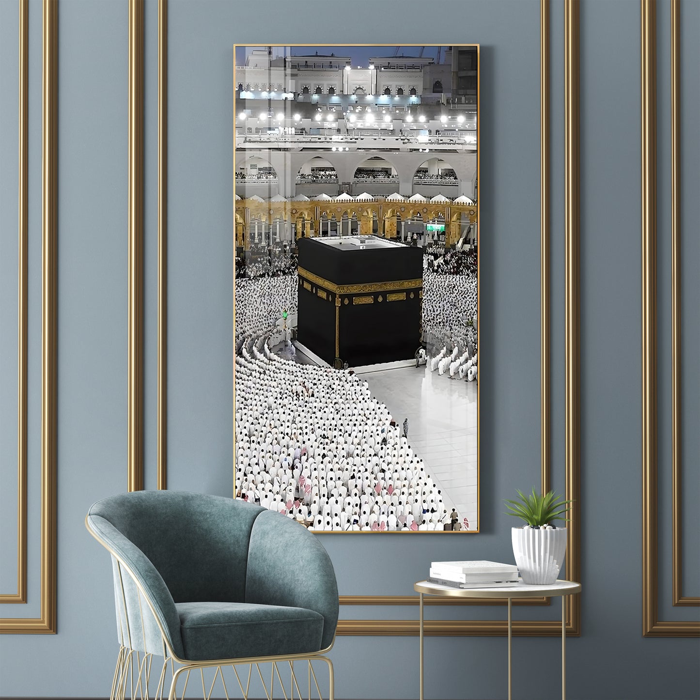 Islamic Religious Place Premium Acrylic Vertical Wall Art