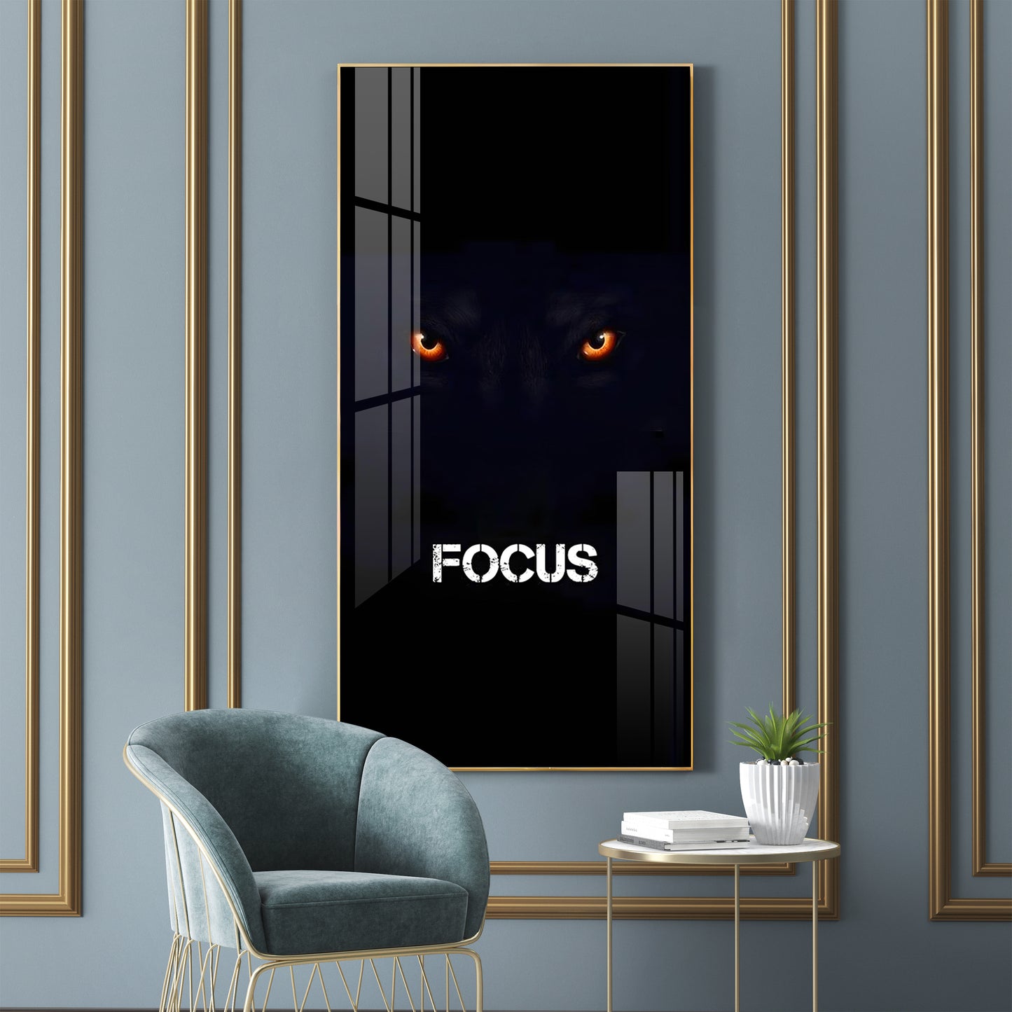 Focus on Your Dreams Premium Acrylic Vertical Wall Art